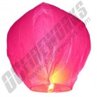 It's A Girl Hot Pink Sky Lantern